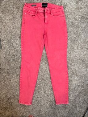White House Black Market Hot Pink Skinny Jeans